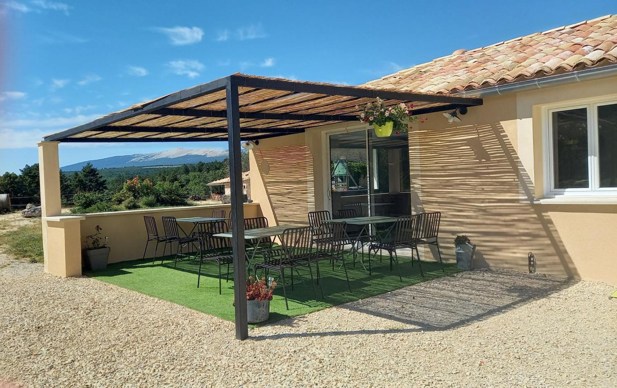 A Ventoux Yourte Monieux Esterno foto